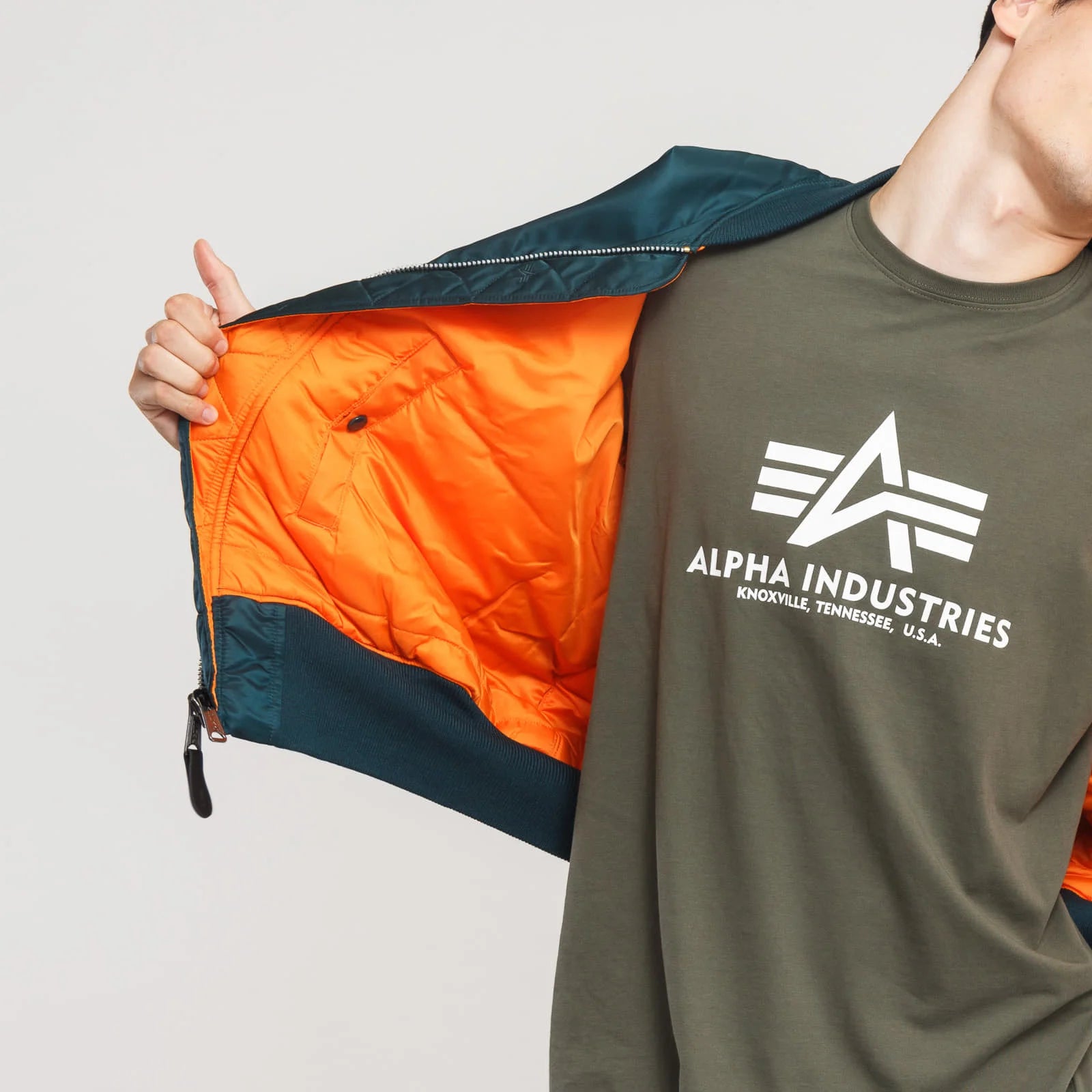 Slim Fit Flight Jacket