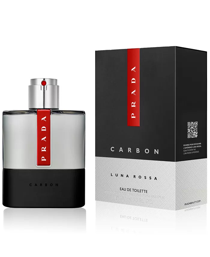 PRADA Luna Rossa Carbon Eau de Toilette Spray, 1.6 Fl Oz