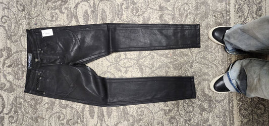 BLACK WAXED  JEAN