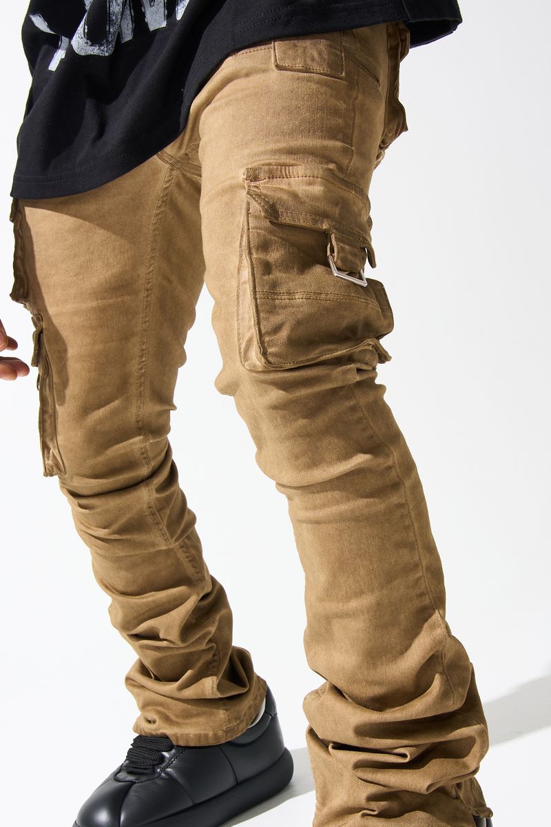Cargo Stacked Jeans
