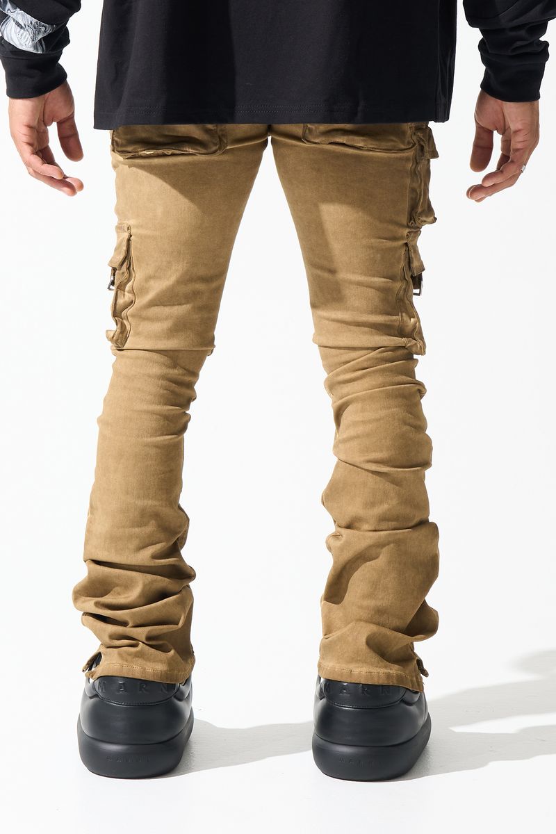 Cargo Stacked Jeans