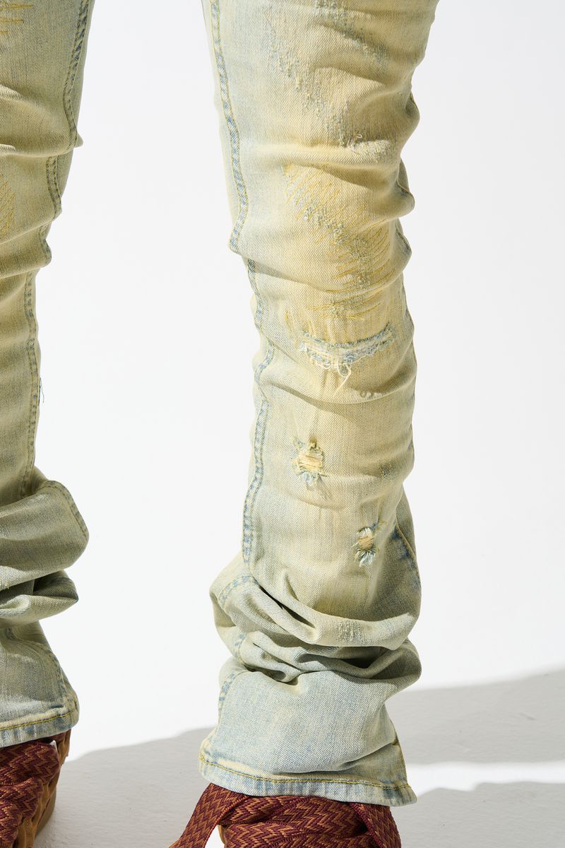 Stacked Jeans