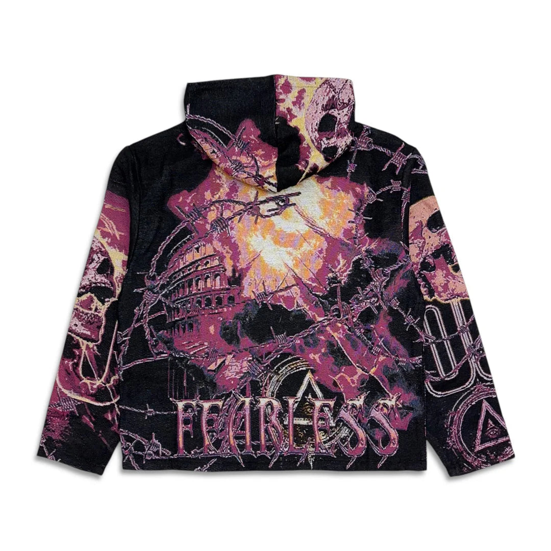 cropped hoodie
